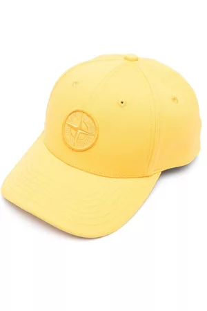 Stone Island Boys Caps - Embroidered-logo baseball cap