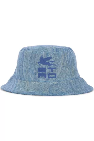 Etro Men Hats - Logo-patch bucket hat