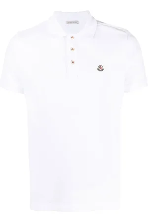 Moncler Logo-patch polo shirt