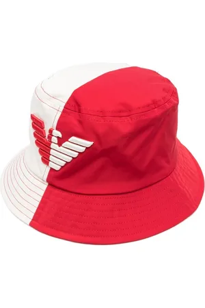 Emporio Armani Two-tone Eagle bucket hat