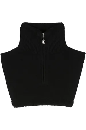 Barrie Cashmere-blend zip-up collar