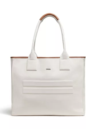 Z Zegna Men Bags - Cotton-canvas tote bag