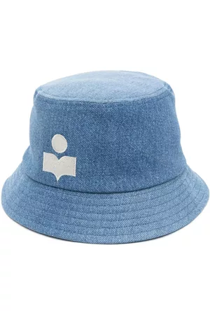Isabel Marant Women Hats - Logo-print bucket hat