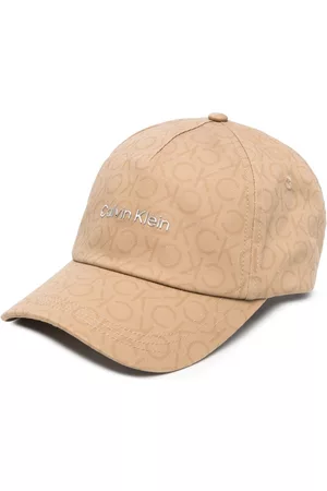 Calvin Klein Women Caps - Logo-print cotton cap