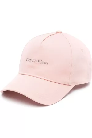 Calvin Klein Women Caps - Logo-plaque cotton cap