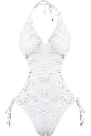 AMIR SLAMA Cut out pattern swimsuit