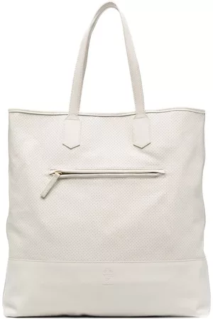 ELEVENTY Women Handbags - Perforated rectangular-shaped tote bag