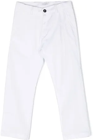 Paolo Pecora Mid-rise stretch-cotton trousers