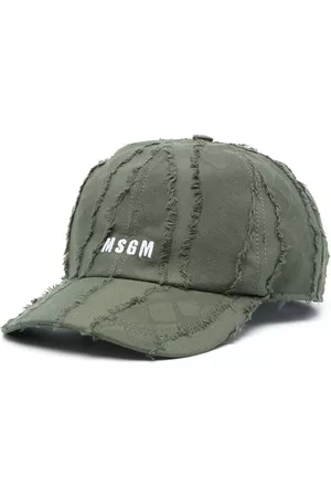 Msgm Ripped-detailing baseball cap