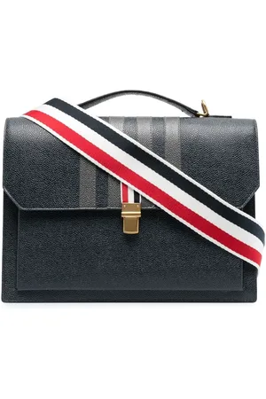 Thom Browne 4-Bar leather backpack