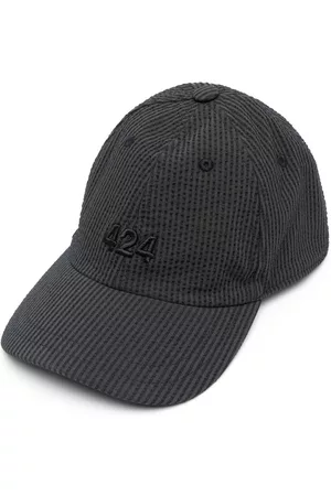424 FAIRFAX Men Caps - Logo-embroidered baseball cap