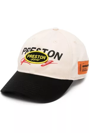 Heron Preston Men Caps - Racing logo-print baseball cap