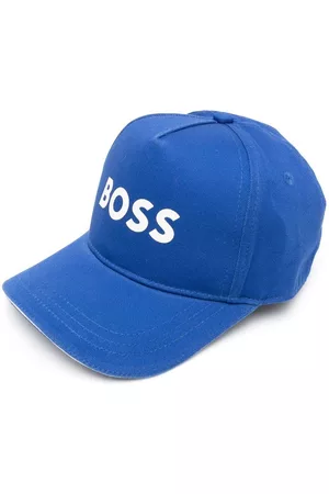 HUGO BOSS Boys Caps - Logo-print baseball cap