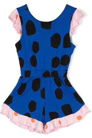 Wauw Capow by Bangbang Columbia spot-print playsuit