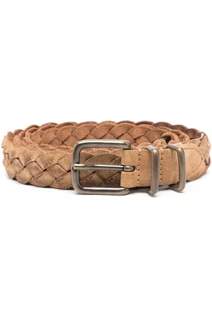 ELEVENTY Men Belts - Braided calf leather belt
