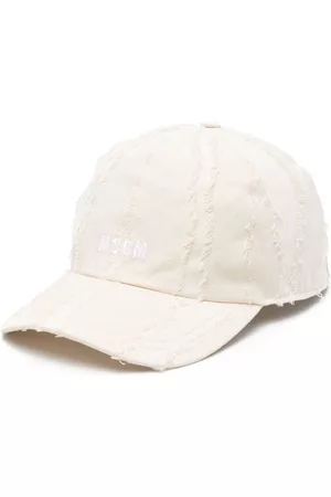 Msgm Ripped-detail baseball cap