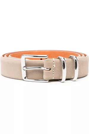 ELEVENTY Men Belts - Calf suede adjustable belt