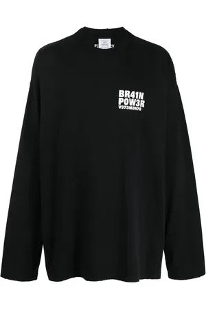 Vetements Long-sleeve cotton T-shirt
