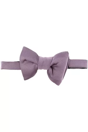 Tom Ford Hook-fastening silk bow tie
