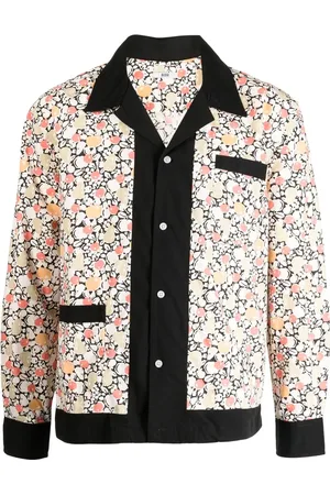 BODE Fruit-print cotton shirt