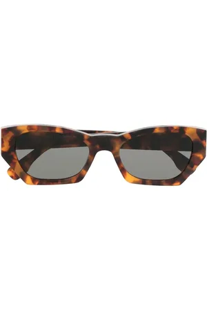 Retrosuperfuture Tortoiseshell-effect tinted sunglasses