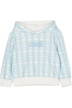 Roberto Cavalli Monogram-print hoodie