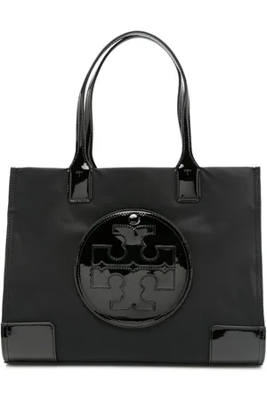 Tory Burch Ella small patent-detail tote bag