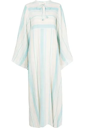Bambah Striped maxi shirt dress