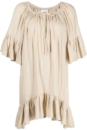 Isabel Marant Ruffled silk dress