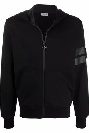 Moncler Logo-patch zipped hoodie