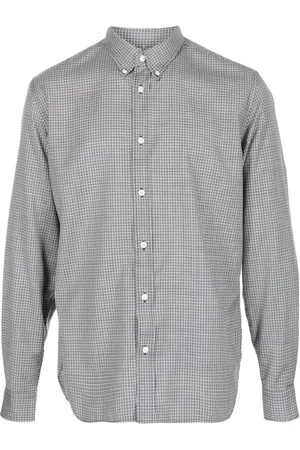 Woolrich Fine-check virgin wool shirt