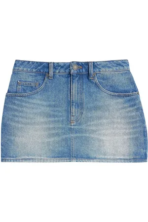 Ami Denim mini skirt