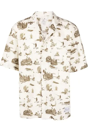 Woolrich Graphic-print cotton shirt
