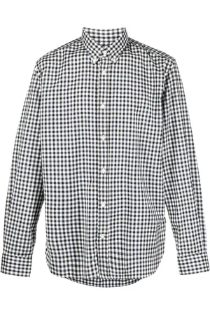 Woolrich Fine-check virgin wool shirt