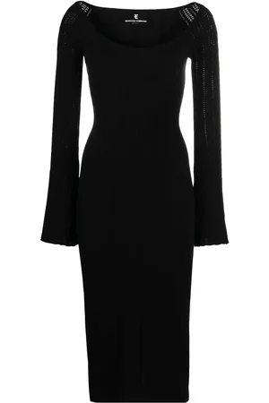 ERMANNO SCERVINO Boat neck knit dress