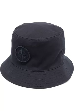 Stone Island Embroidered-logo bucket hat