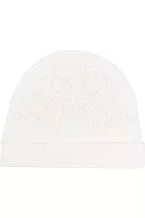 Elisabetta Franchi La Mia Bambina Logo-embroidered beanie
