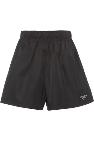 Prada Re-Nylon triangle-logo shorts