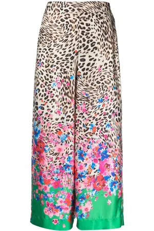 Liu Jo Multi-print cropped trousers