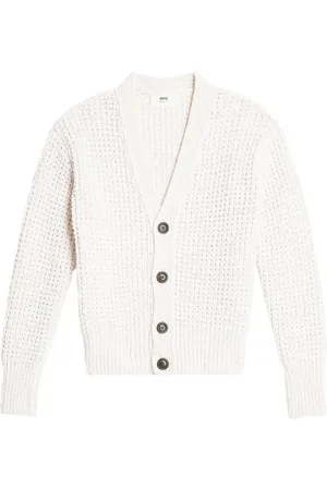Ami V-neck knit cardigan