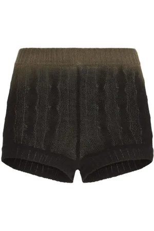 Etro Elasticated knitted shorts