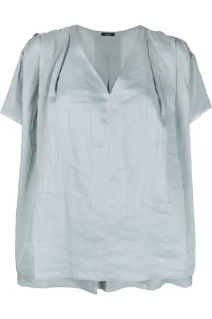 Joseph V-neck short-sleeved top