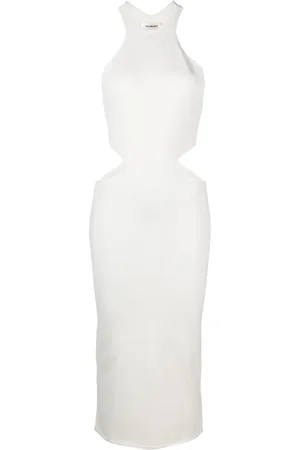 There Was One Cut-out knitted midi dress