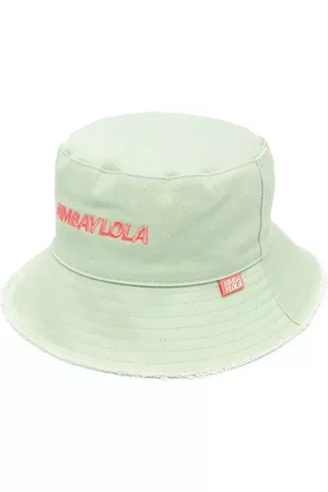 Bimba y Lola Embroidered-logo bucket hat