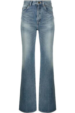 Saint Laurent High-waisted bootcut jeans