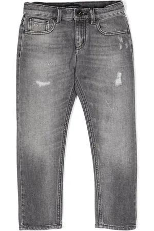Emporio Armani J75 distressed denim jeans