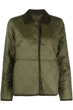 Barbour Diamond-quilted field jacket