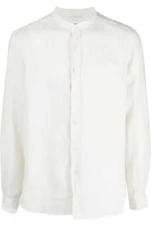 Aspesi Long-sleeved linen shirt
