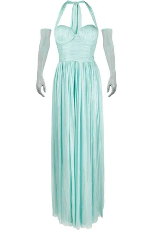 JEAN-LOUIS SABAJI Sleeveless tulle maxi dress