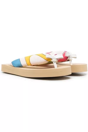 PUCCI Junior Abstract-pattern open-toe sandals